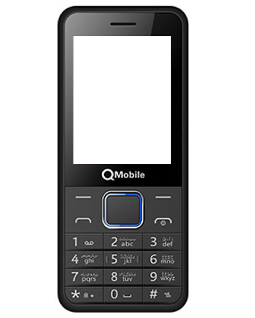 [HS6QD1-1-2] Q Mobile D(1) Complete Housing (BLACK)