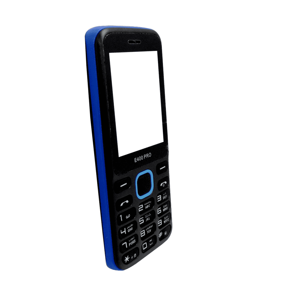 [HS6QE400PR-1-3] Q Mobile E(400) Pro Complete Housing (BLUE)