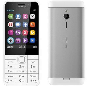 [HS7NK230-2-1] Nokia (230) Front & Back (WHITE)