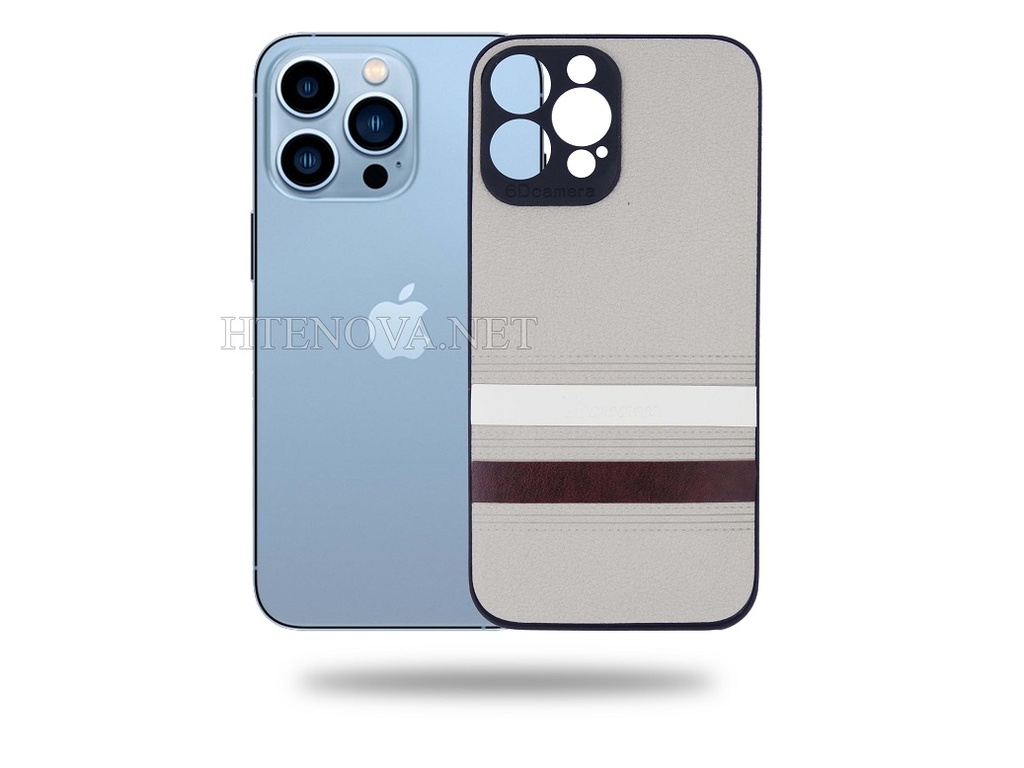 iPhone 13 Pro Max Leather Back Case