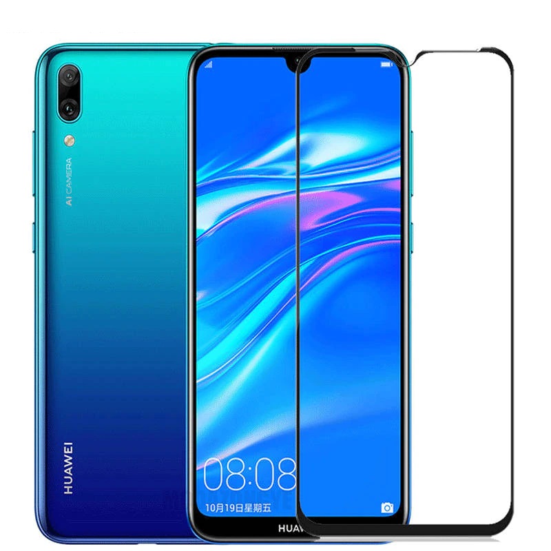 Huawei Y7 Prime (19) Matte Transparent Colour Glass