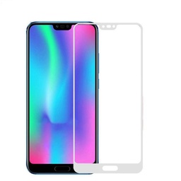 [PL6HUHON10-3-1] Huawei Honor 10 Colour Glass HT ENOVA (WHITE)