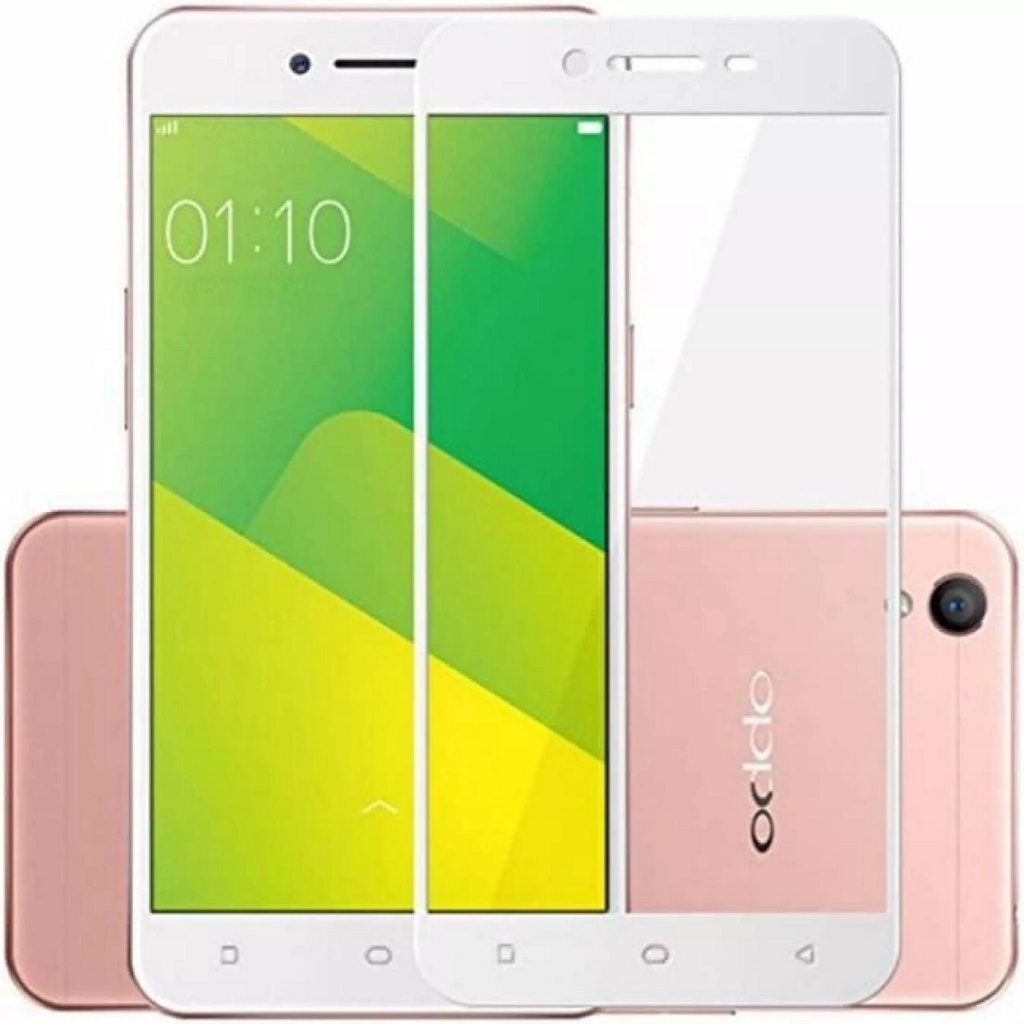 OPPO A37 9D Color Glass WHITE
