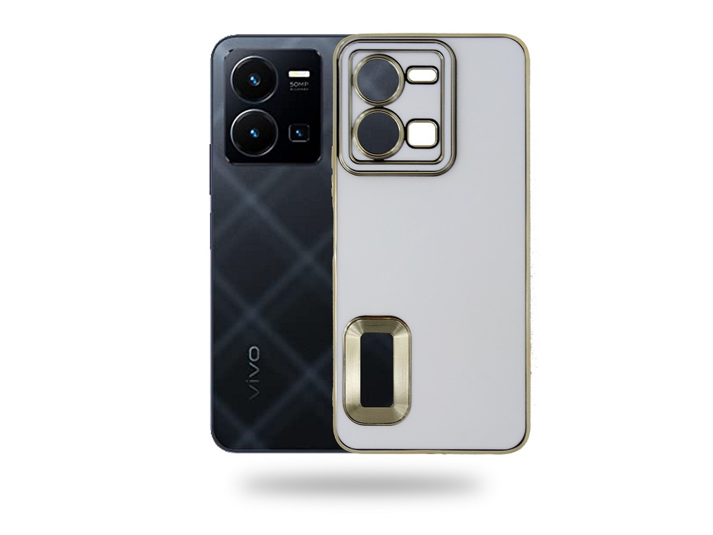 Vivo Y35 Chrome Back Case (Archive by Muneeb old pouch ids)