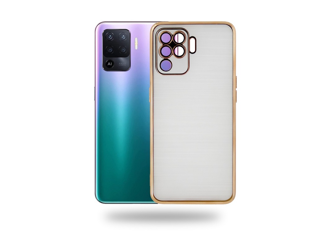 OPPO F19 Pro Chrome Back Case (Archive by Muneeb old pouch ids)