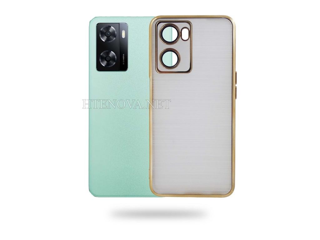 OPPO A57 4G Chrome Back Case (Archive by Muneeb old pouch ids)