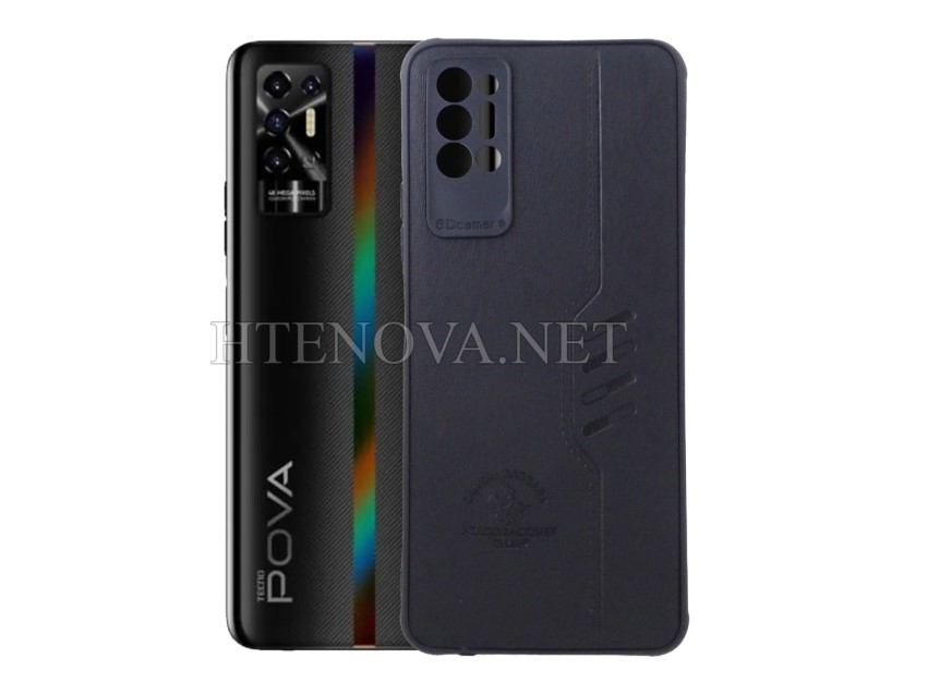 TECNO POVA 2  Back Leather Case