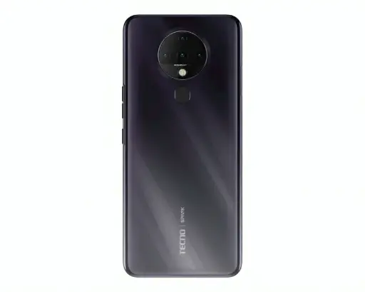 [HS9TESPR6-3-2] Tecno Spark (6) Only Back (BLACK)