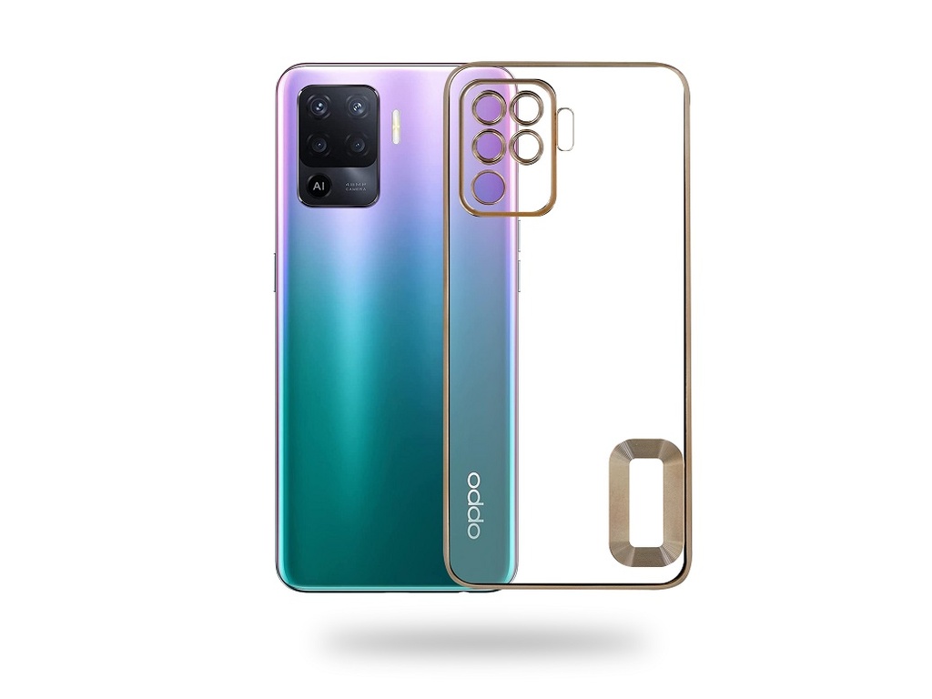 OPPO F19 Pro Chrome Back Case (Archive by Muneeb old pouch ids)