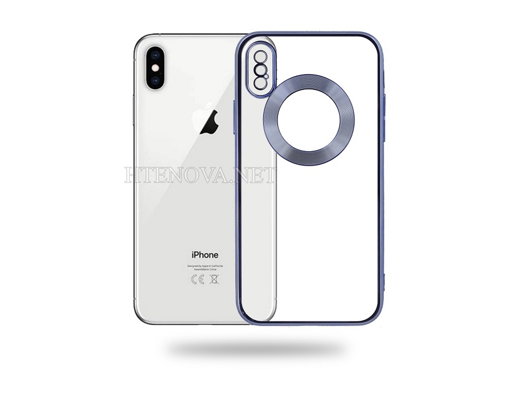 [PO29BiPXSMX-5-1] iPhone XS Max Chrome Back Case (Archive by Muneeb old pouch ids) (WHITE)