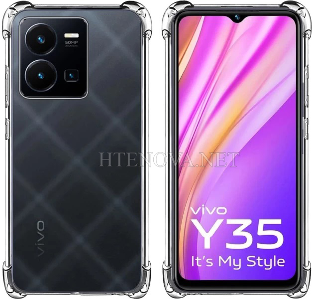 [PO7BViY35]Vivo Y35 TPU /Transparent Back Case