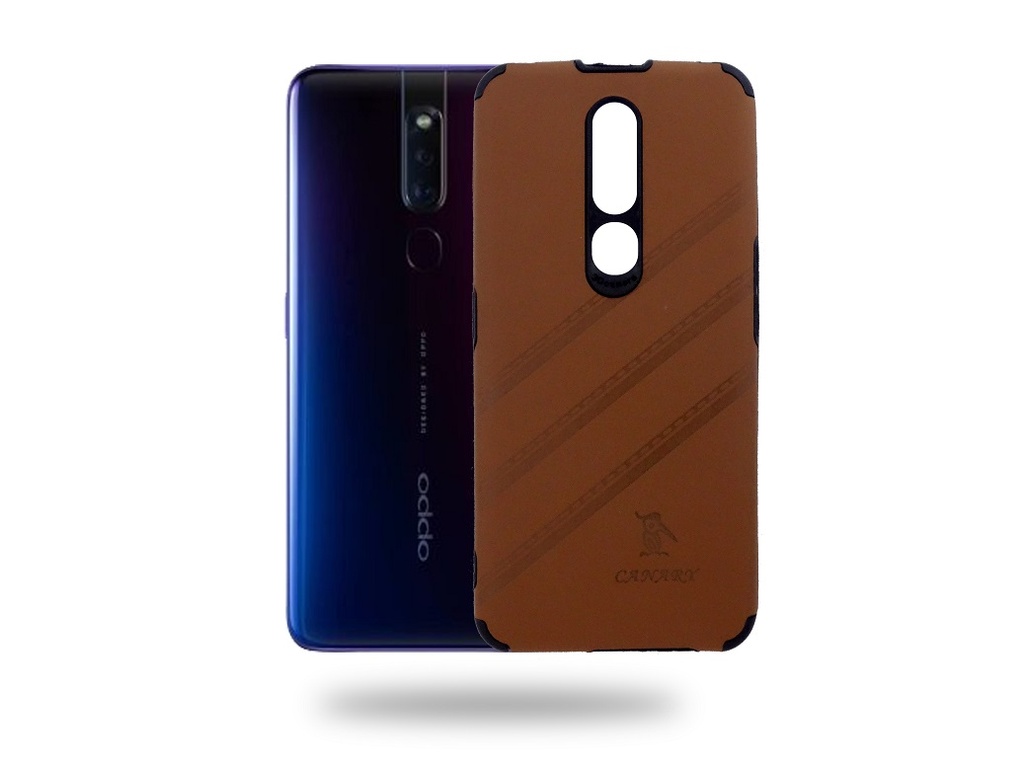 OPPO F11 Pro Leather Back Case (Archive by Muneeb old pouch ids)