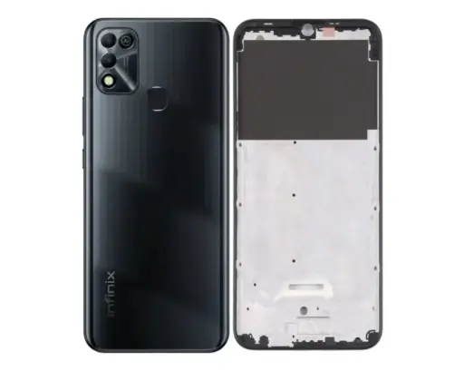 [HS6iNHT11PY-3-2] infinix Hot (11) Play X(688) Complete Housing (BLACK)