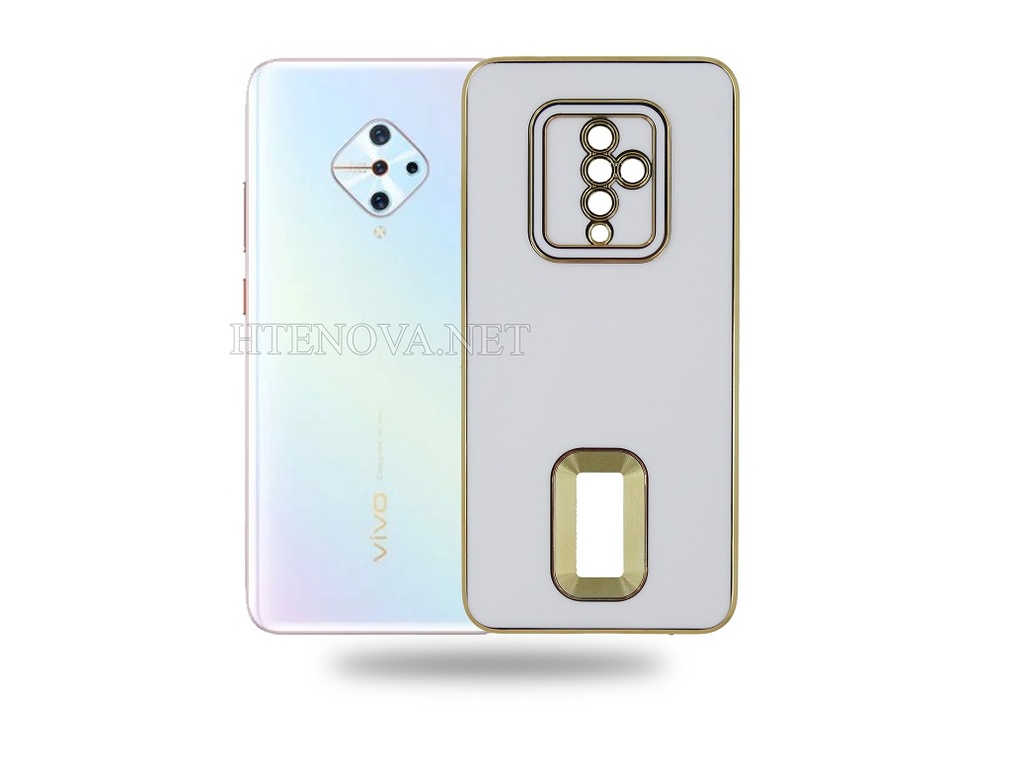 [PO29BViS1PR-9-12] Vivo S1 Pro Chrome Back Case (Archive by Muneeb old pouch ids) (PURPLE)