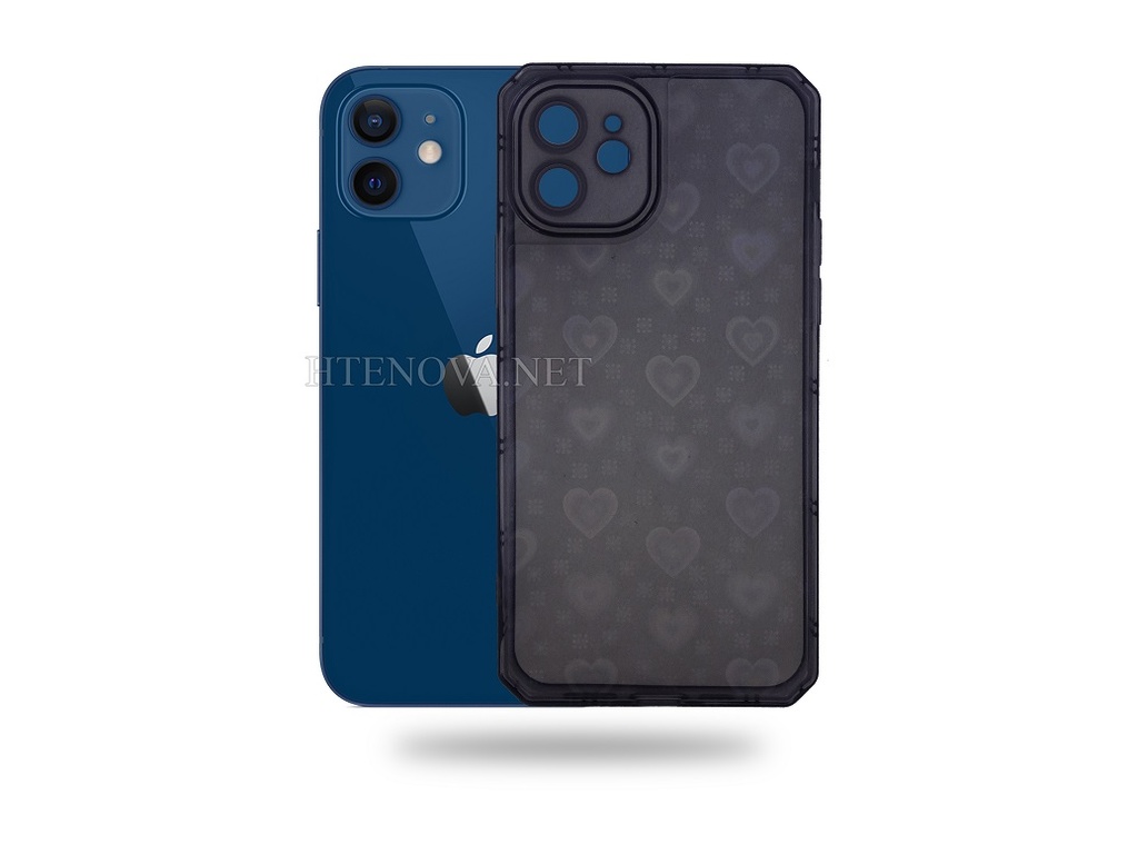 iphone 12 Crystal Silicone Back Case