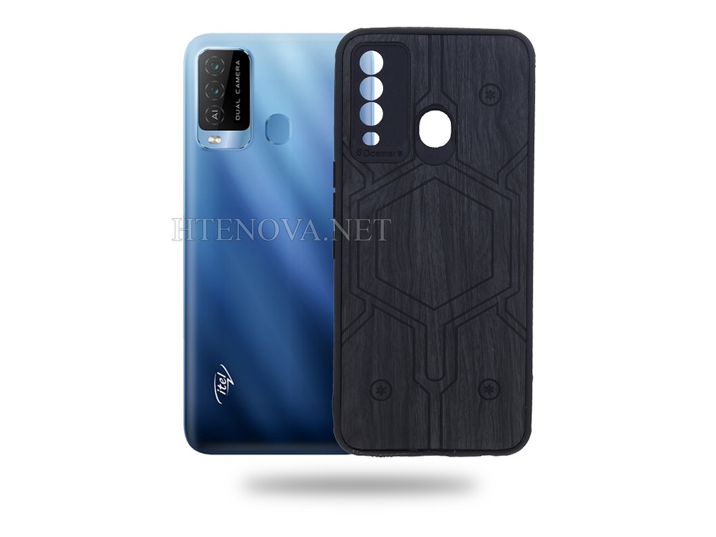 Tecno Vision 2N Plus Back Case Leather