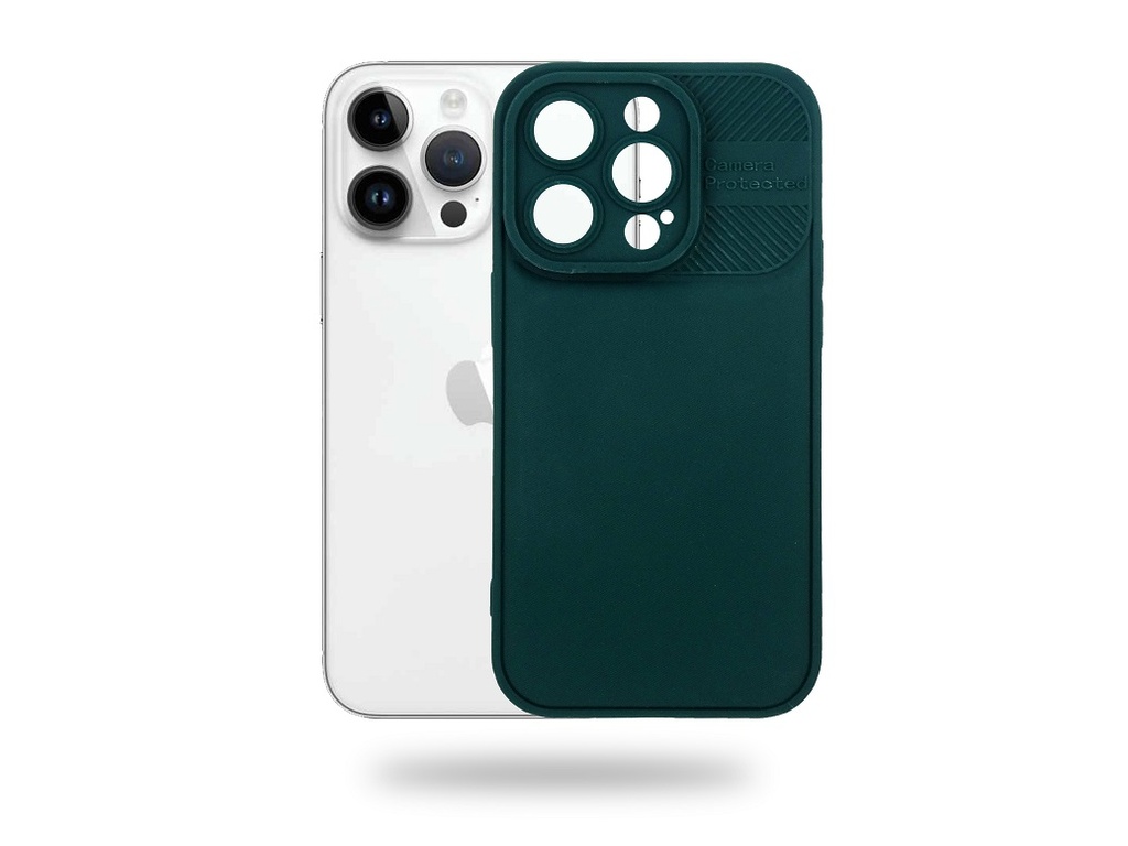 [PO14BiP14PR-22-17] iPhone 14 Pro Soft Silicone Back Case (Archive by Muneeb old pouch ids) (NAVY BLUE)