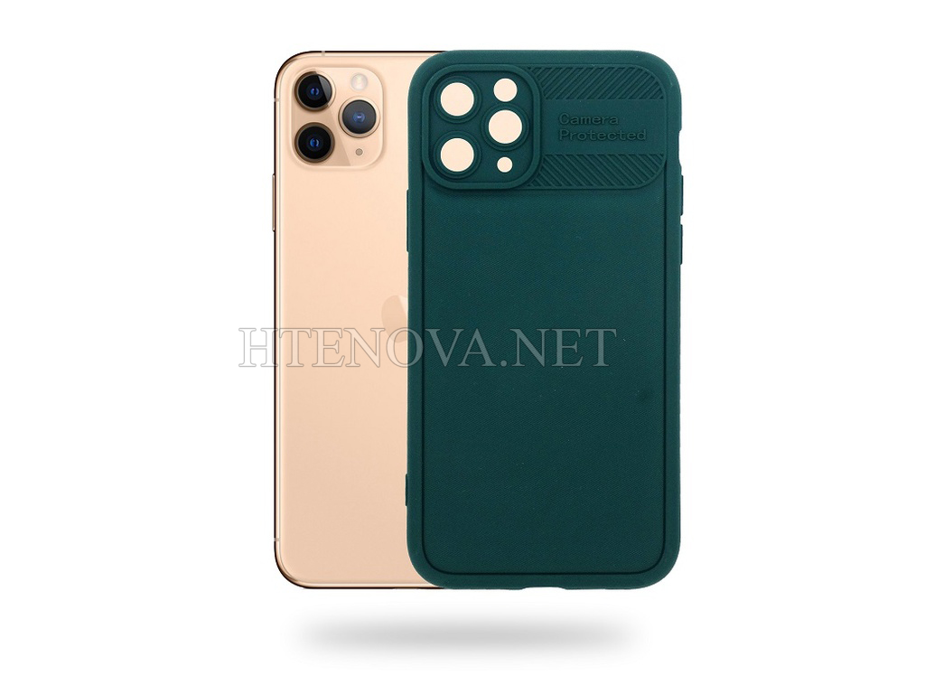[PO14BiPXiMX-22-2] iPhone 11 Pro Max Soft Silicone Back Case (BLACK)