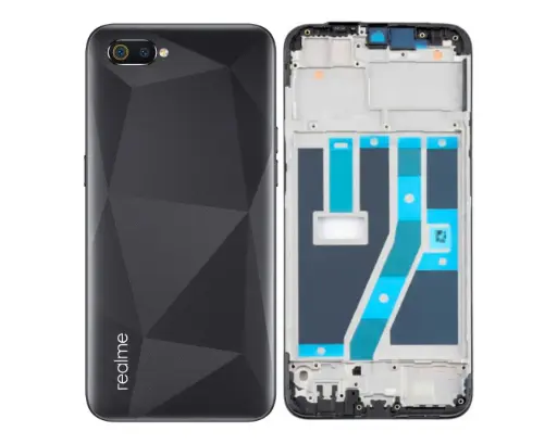[HS6REC2-3-2] Realme C(2) Complete Housing (BLACK)