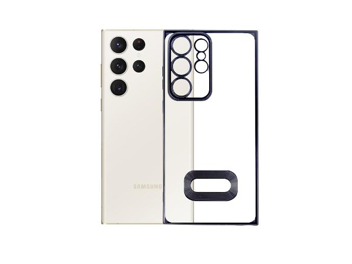 Samsung S23 Ultra Chrome Back Case (Archive by Muneeb old pouch ids)