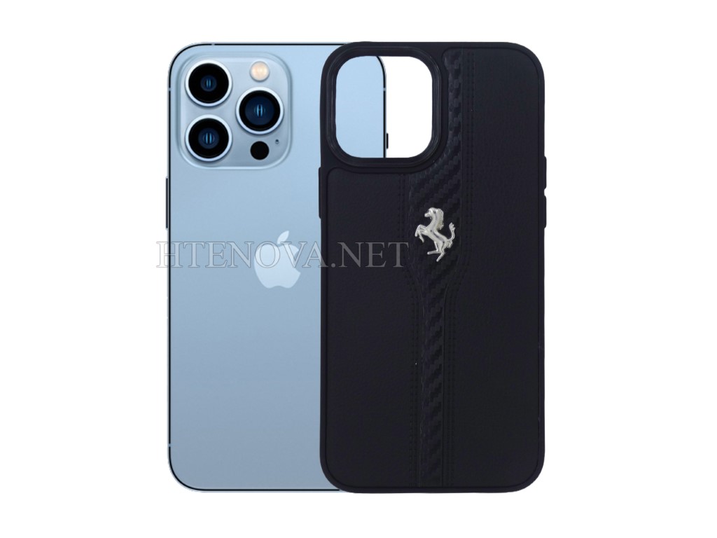 iphone 13 Pro Max Leather Back Case