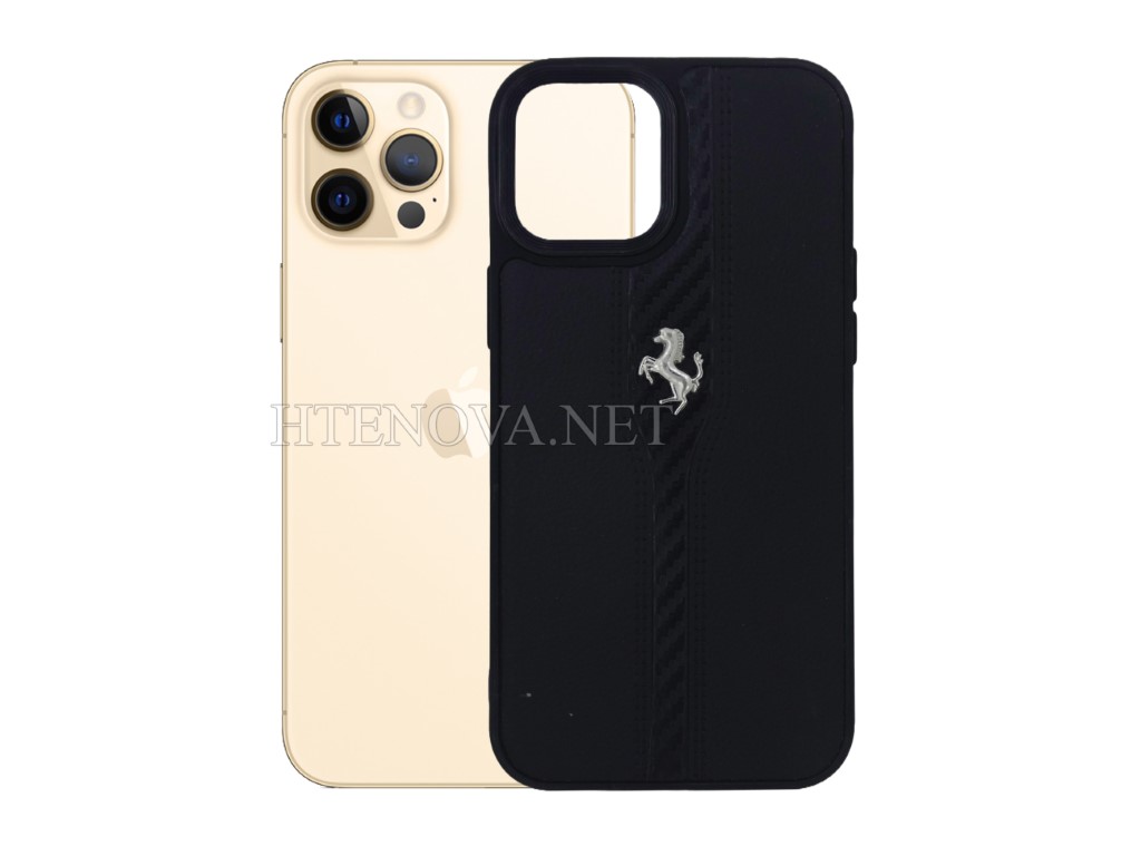 iphone 12 Pro Leather Back Case
