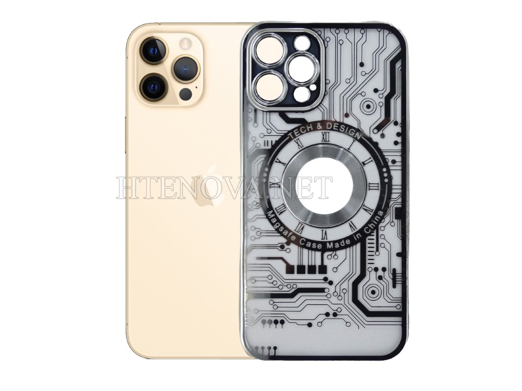 iphone 12 Pro Max Chrome Back Case