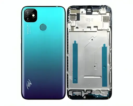 [HS6iTVSN1-3-3] itell Vision (1) Complete Housing (BLUE)