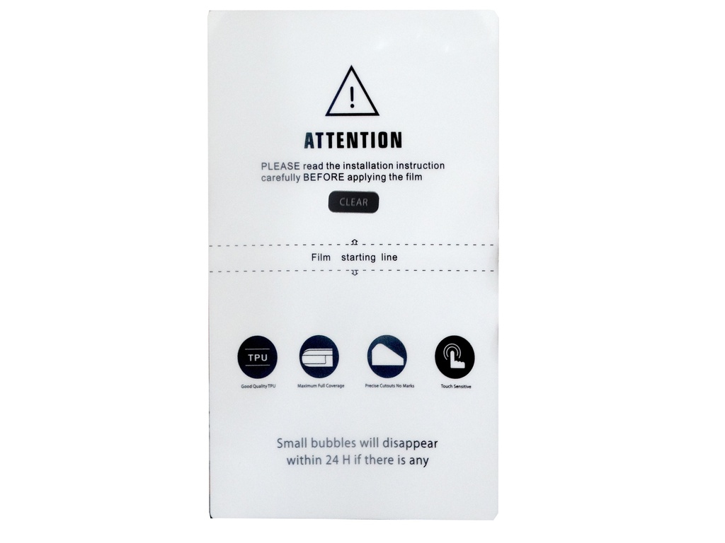 TPU CLEAR HD Skin  (AAA)