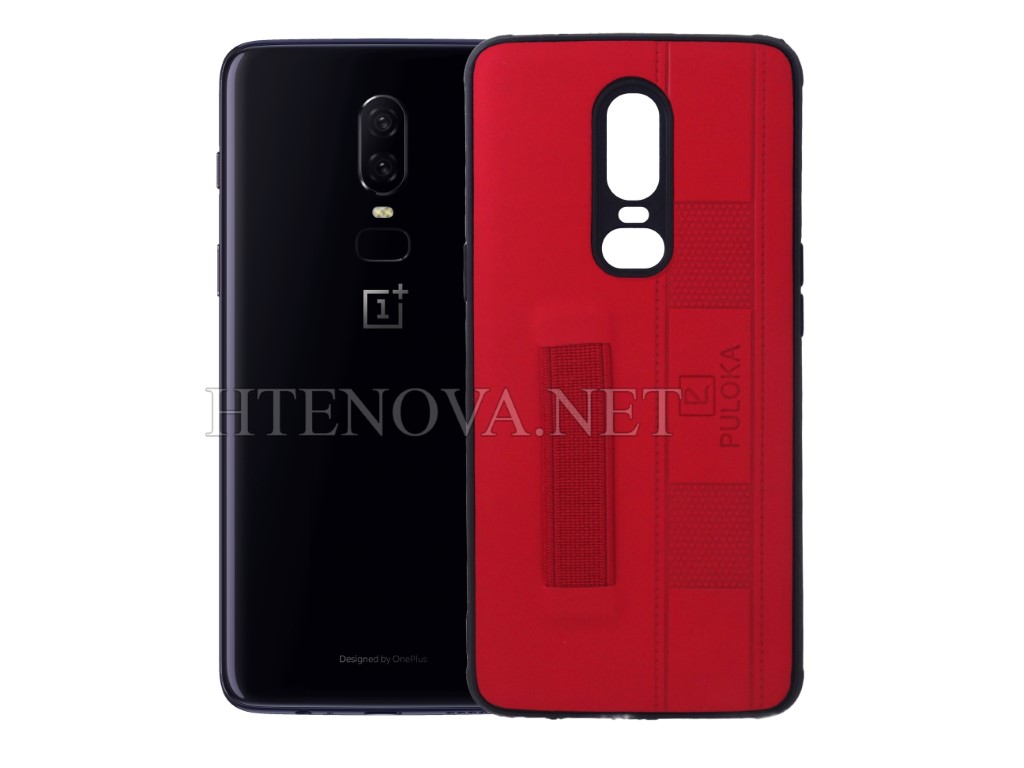 Oneplus 6 Leather Back Case