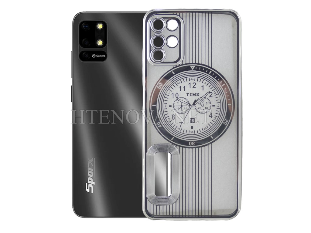 SparX N6 Chrome Back Case