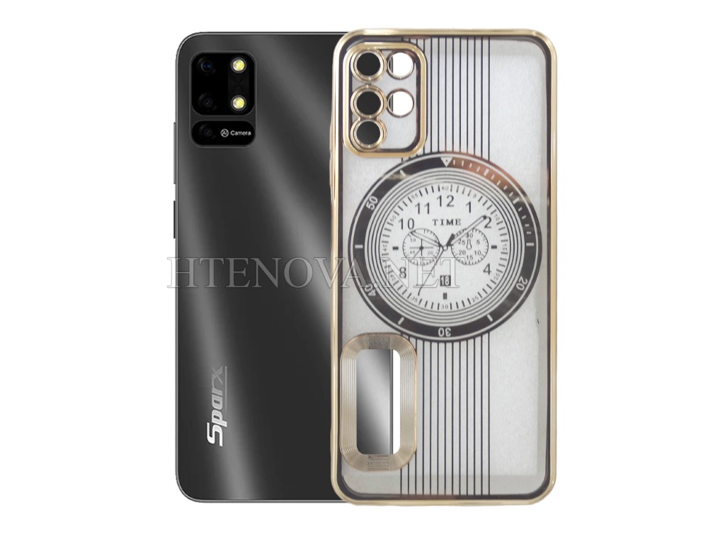 [PO29BSPRXN6-29-5] SparX N6 Chrome Back Case (Archive by Muneeb old pouch ids) (GOLDEN)