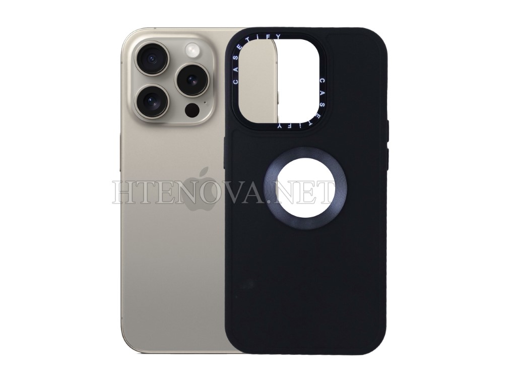 [PO29BiP15PR-35-4] iphone 15 Pro Chrome Back Case (Archive by Muneeb old pouch ids) (RED)
