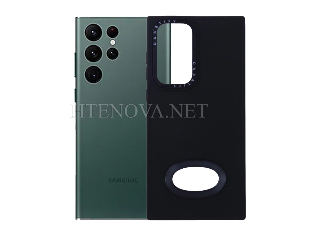 Samsung S22 Ultra Chrome Back Case (Archive by Muneeb old pouch ids)