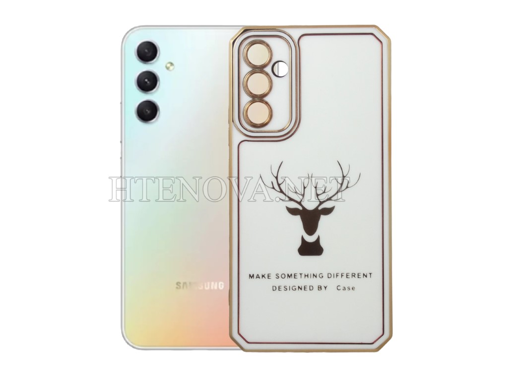 Samsung A34 Chrome Back Case