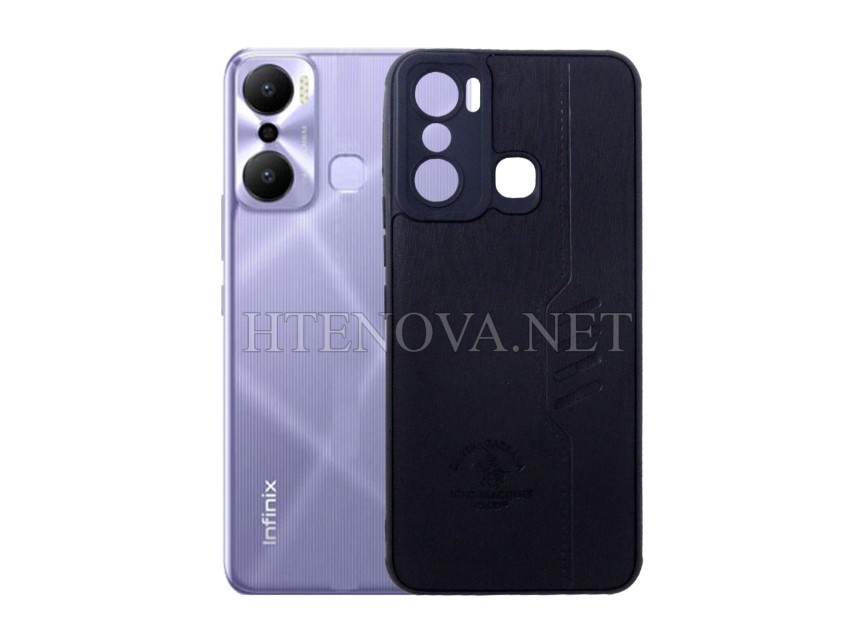 infinix Hot 20 Play Leather Back Case