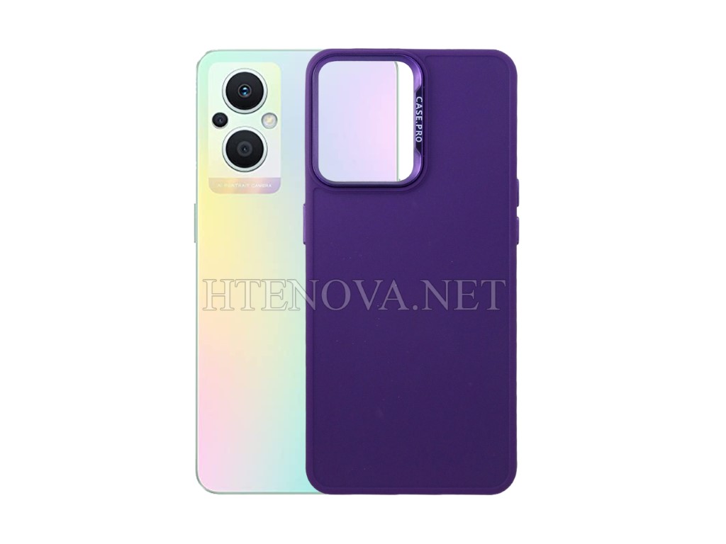 [PO14BOF21PR 5G-34-12] OPPO F21 Pro 5G Soft Silicone Back Case (Archive by Muneeb old pouch ids) (PURPLE)