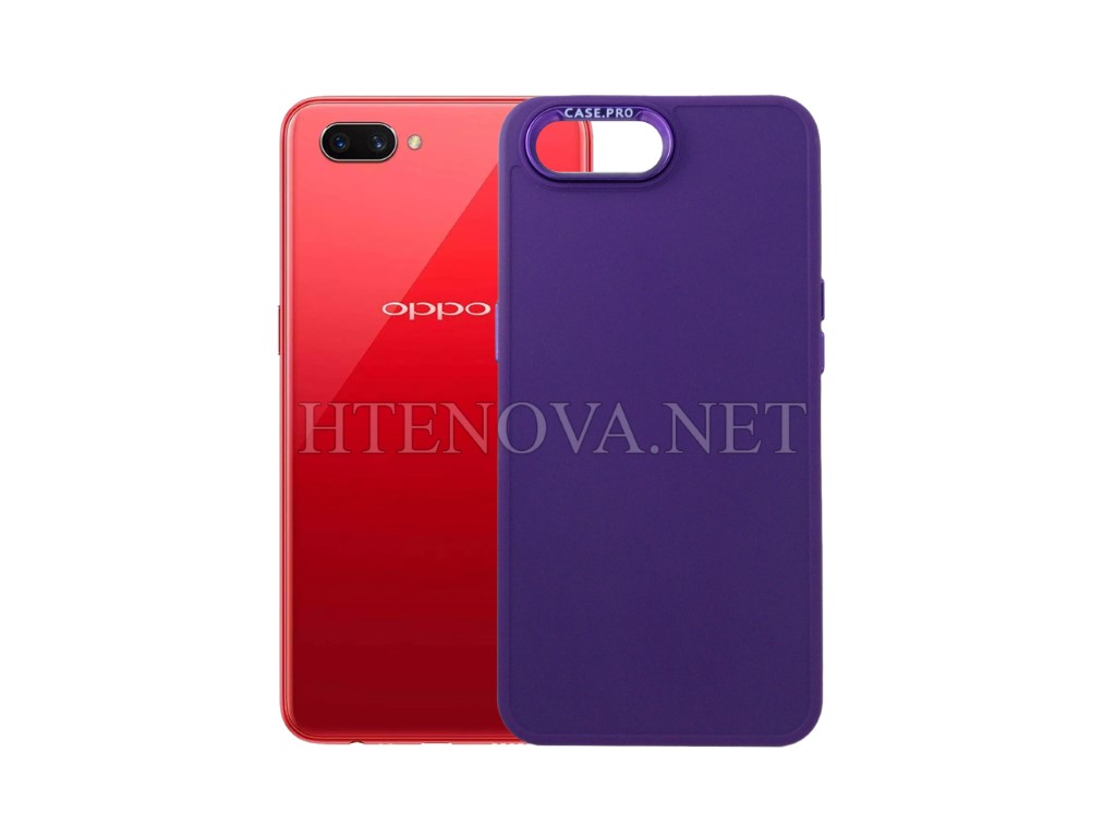 [PO14BOA3S-34-12] OPPO A3s Soft Silicone Back Case (Archive by Muneeb old pouch ids) (PURPLE)