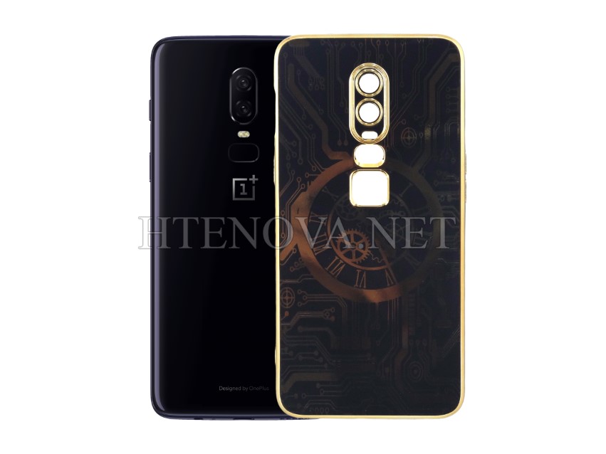 [PO29BOP6-28] Oneplus 6 Chrome Back Case