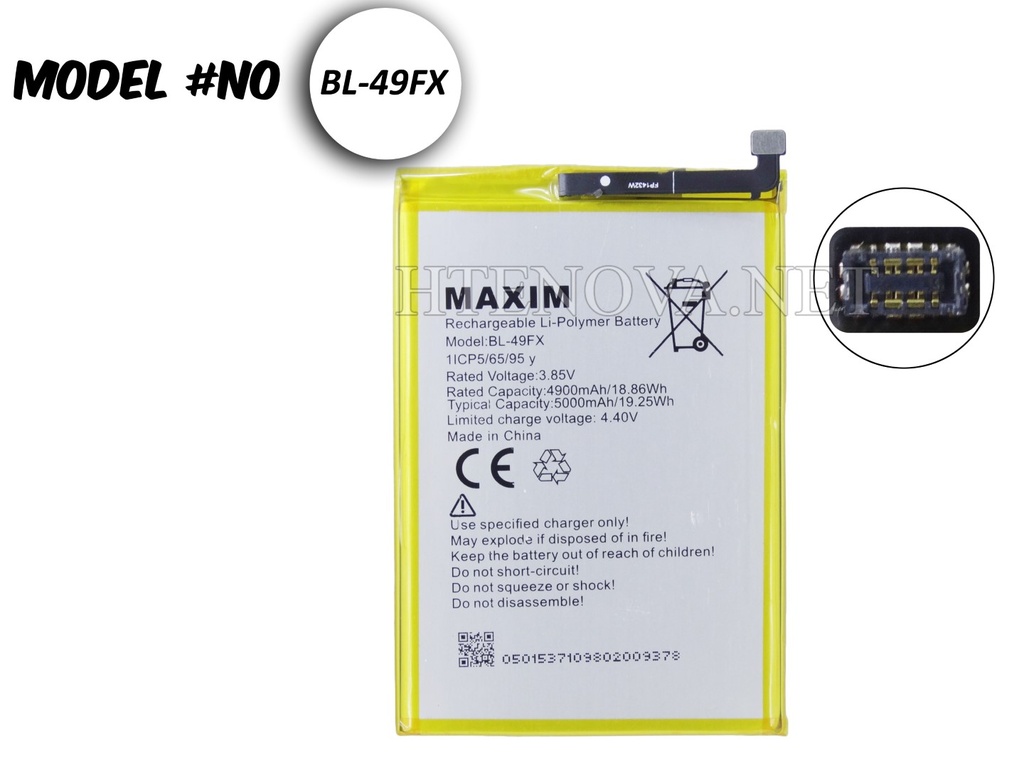 [BT 49FX-20] infinix Hot 8 Battery MAXiM