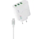 [C1C4M1AWA-10] Micro Charger with 3 Extra USB Ports AWA Diamond Space 65W
