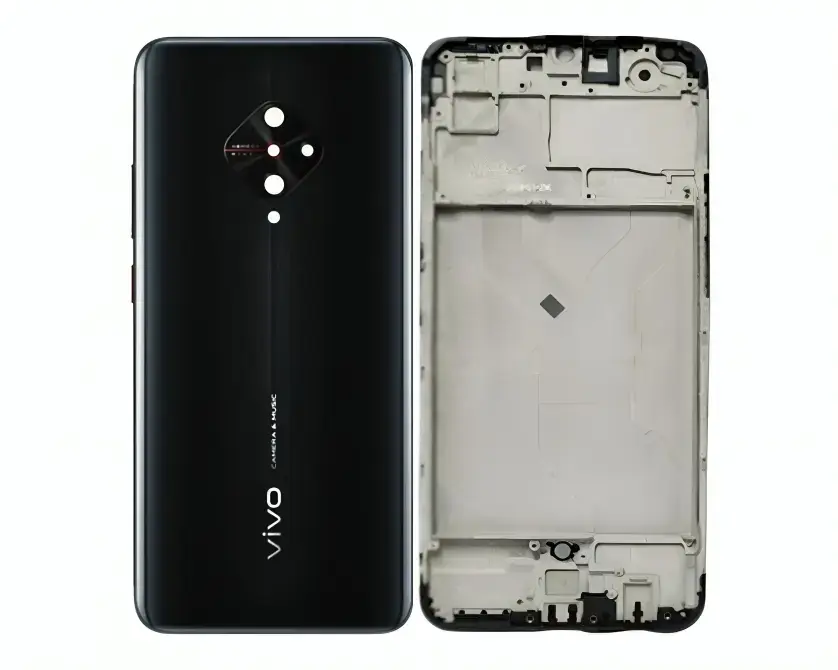 [HS6ViS1PR-3-2] Vivo S(1) Pro Complete Housing (3 in 1) (BLACK)