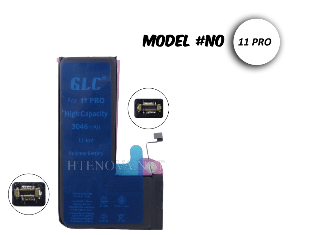 [BT Xi-14] iphone 11 Pro Battery GLC