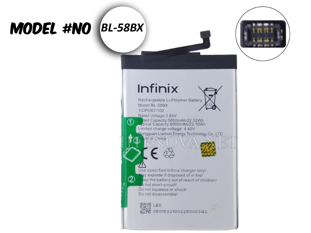 [BTiNSMRT4PL-4] infinix Smart 4 Plus battery