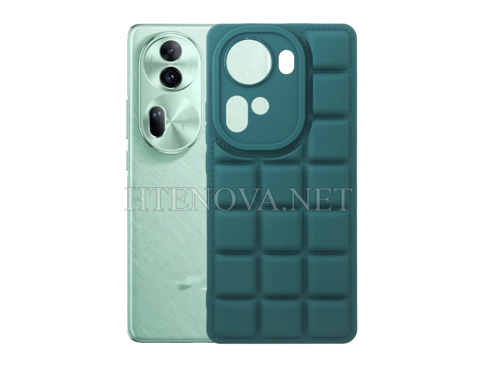 [PO14BORNO11-32-11] Oppo Reno 11 Soft Silicone Back Case (Archive by Muneeb old pouch ids) (GREEN)