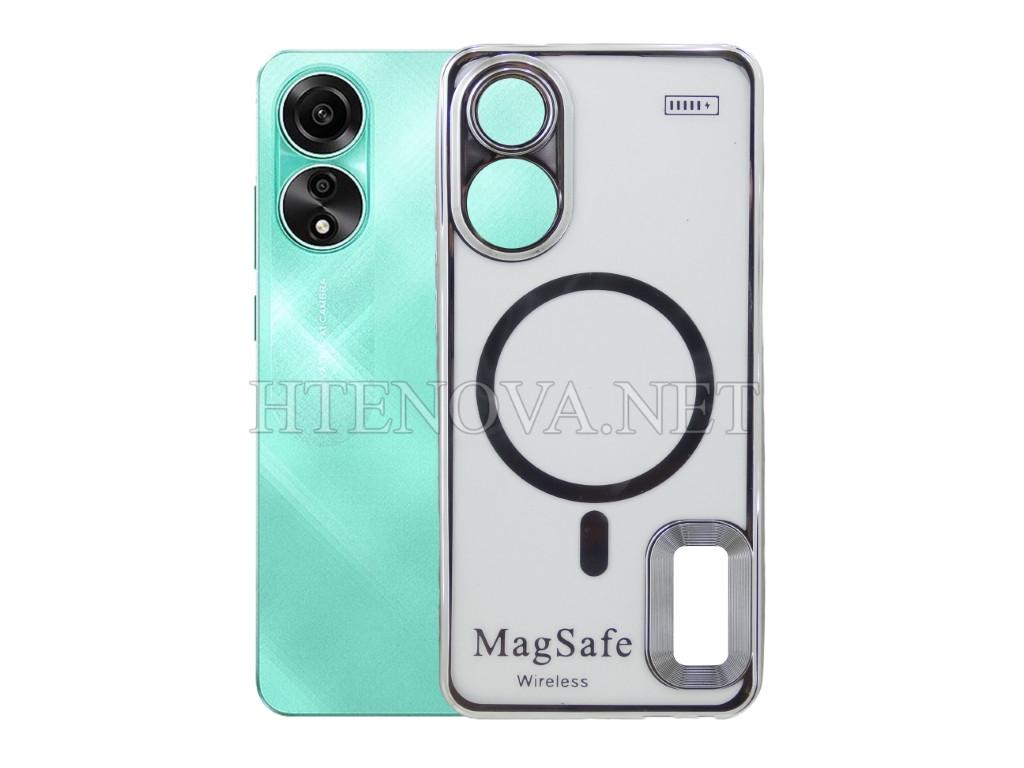 Oppo A78 Chrome Back Case