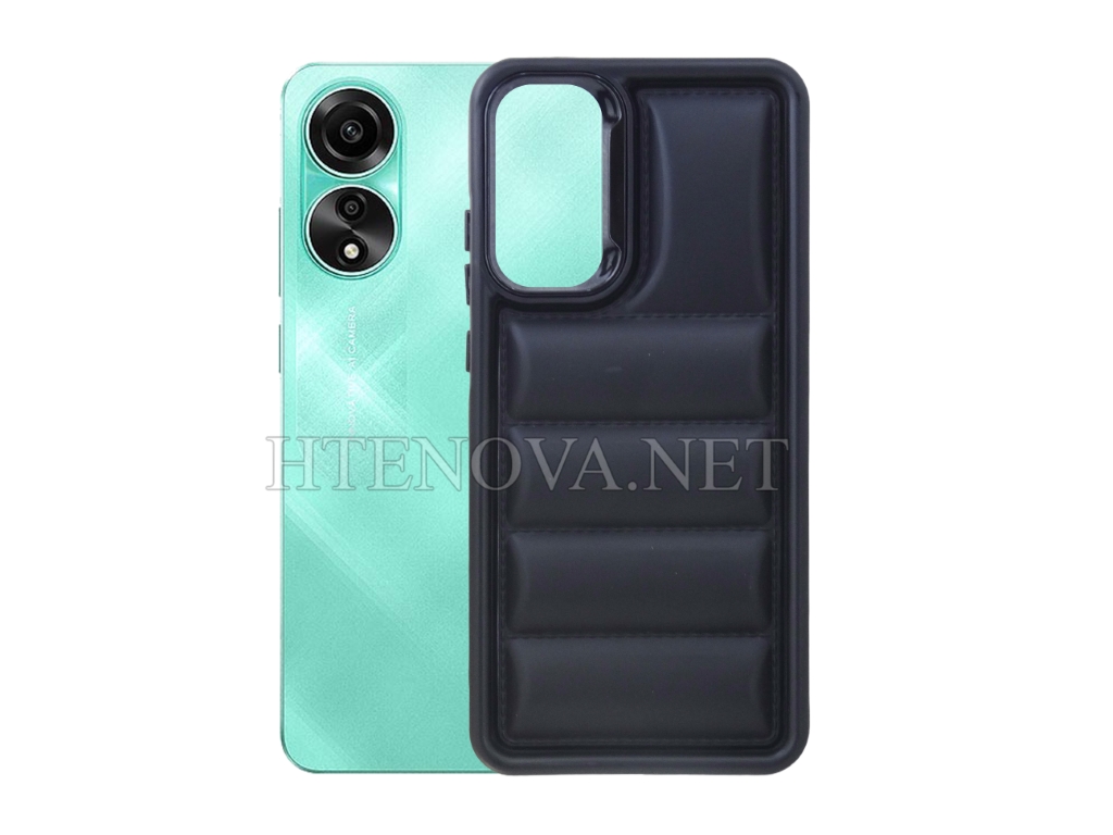 [PO14BOA78-50-2] Oppo A78 Soft Silicone Back Case (BLACK)