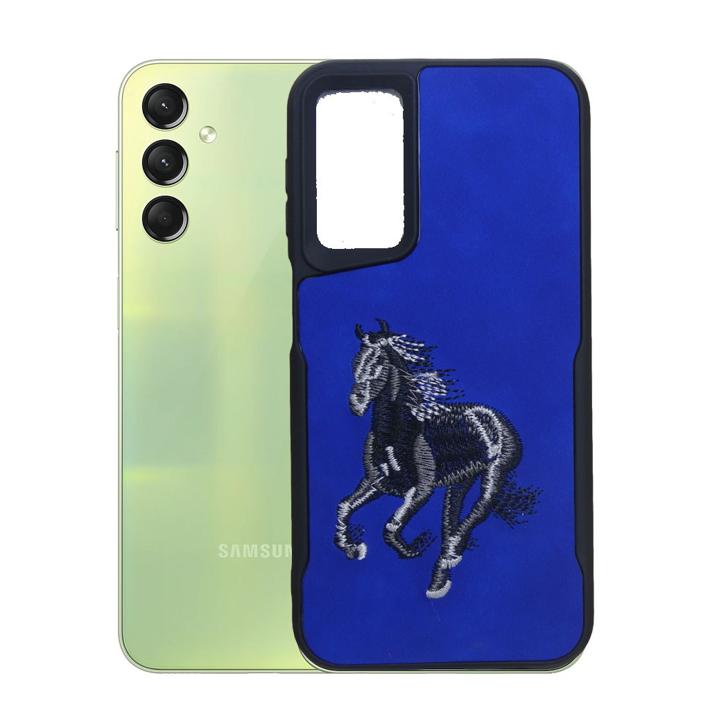 Samsung A24 Leather Back Case