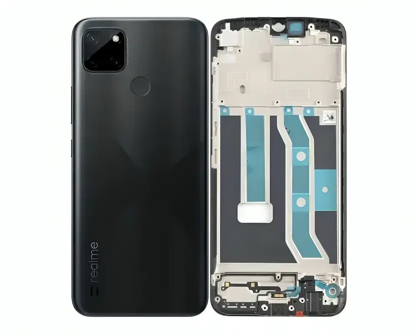 [HS6REC21Y-3-2] Realme C(21)Y Complete Housing (2 in 1) (BLACK)