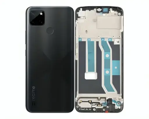 [HS6REC21Y-3-2] Realme C(21)Y Complete Housing (2 in 1) (BLACK)